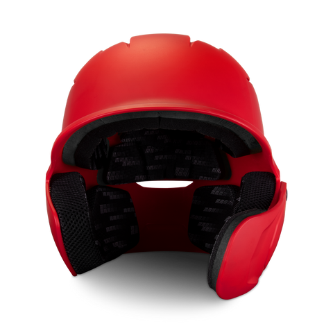 Casco Beisbol Softbol Marucci Duravent MBHDVJG Con Protector Quijada Rojo