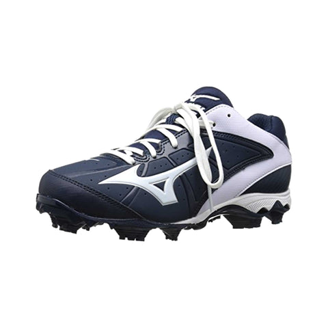 Spikes Beisbol Softbol Mizuno Finch Elite 2 Marino Blanco