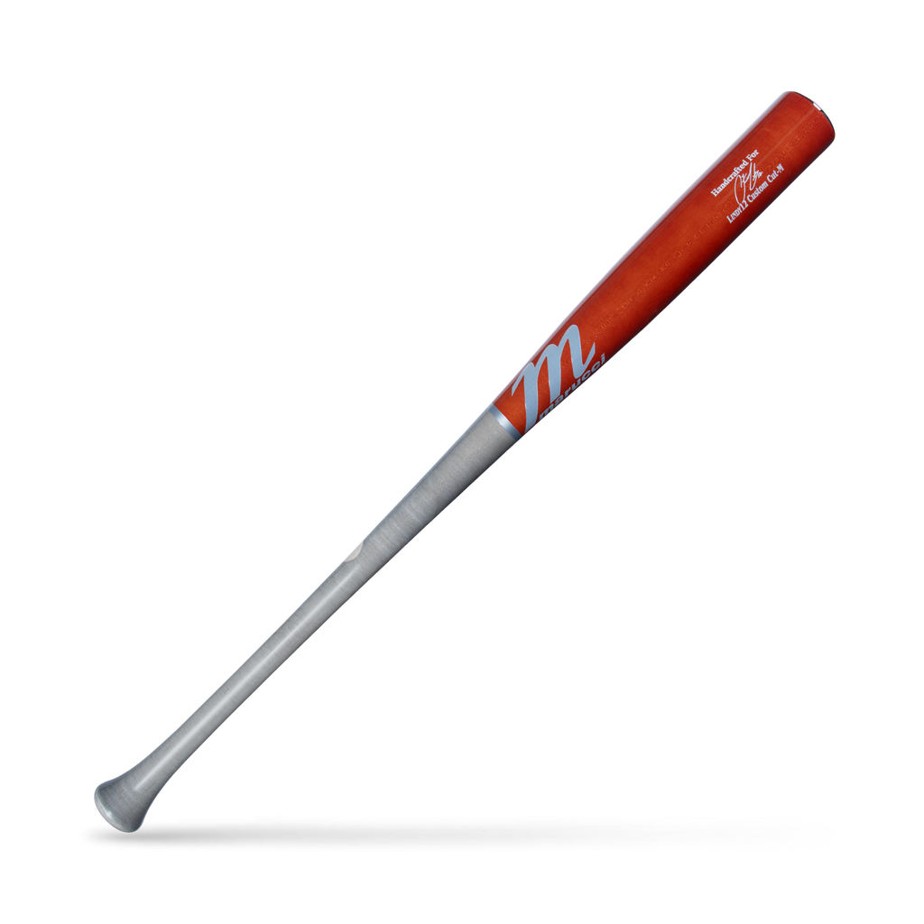 Bat Beisbol Marucci Pro Exclusive Maple Francisco Lindor MVE4 Gris Naranja
