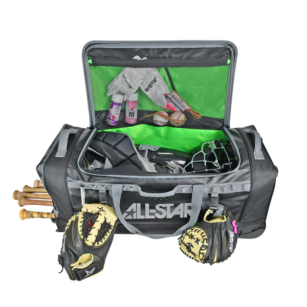Maleta Beisbol Softbol All Star S7 Elite Con Ruedas BB-S7E-RB