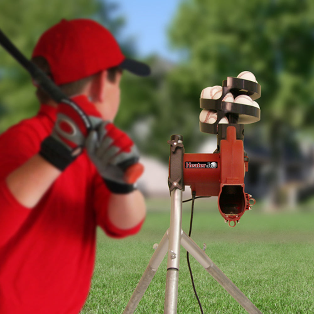Máquina de Lanzamiento de Béisbol Real Heater Jr.