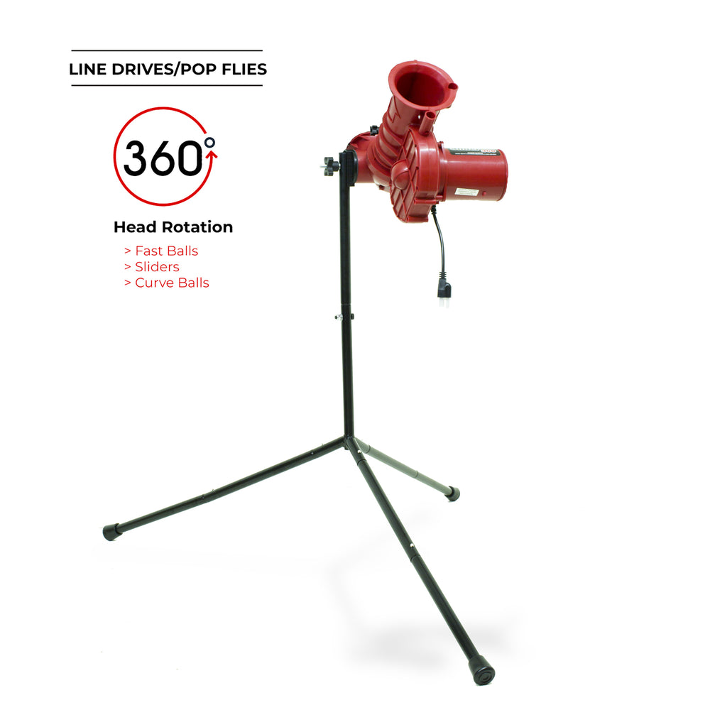 Máquina de Lanzamiento de Béisbol Power Alley Lite 360