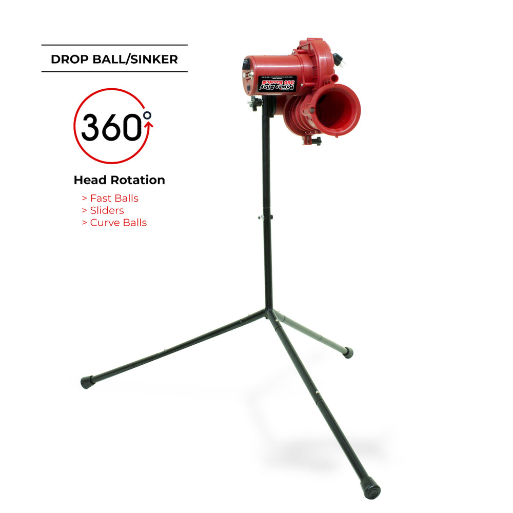 Máquina de Lanzamiento de Béisbol Power Alley Lite 360