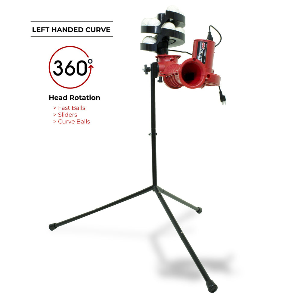 Maquina Entrenamiento Bateo Beisbol Softbol Heater Slider Lite