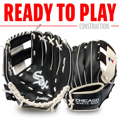 Guante Beisbol Franklin MLB Team Con Pelota de Espuma Lanzador Derecho 9.5 in