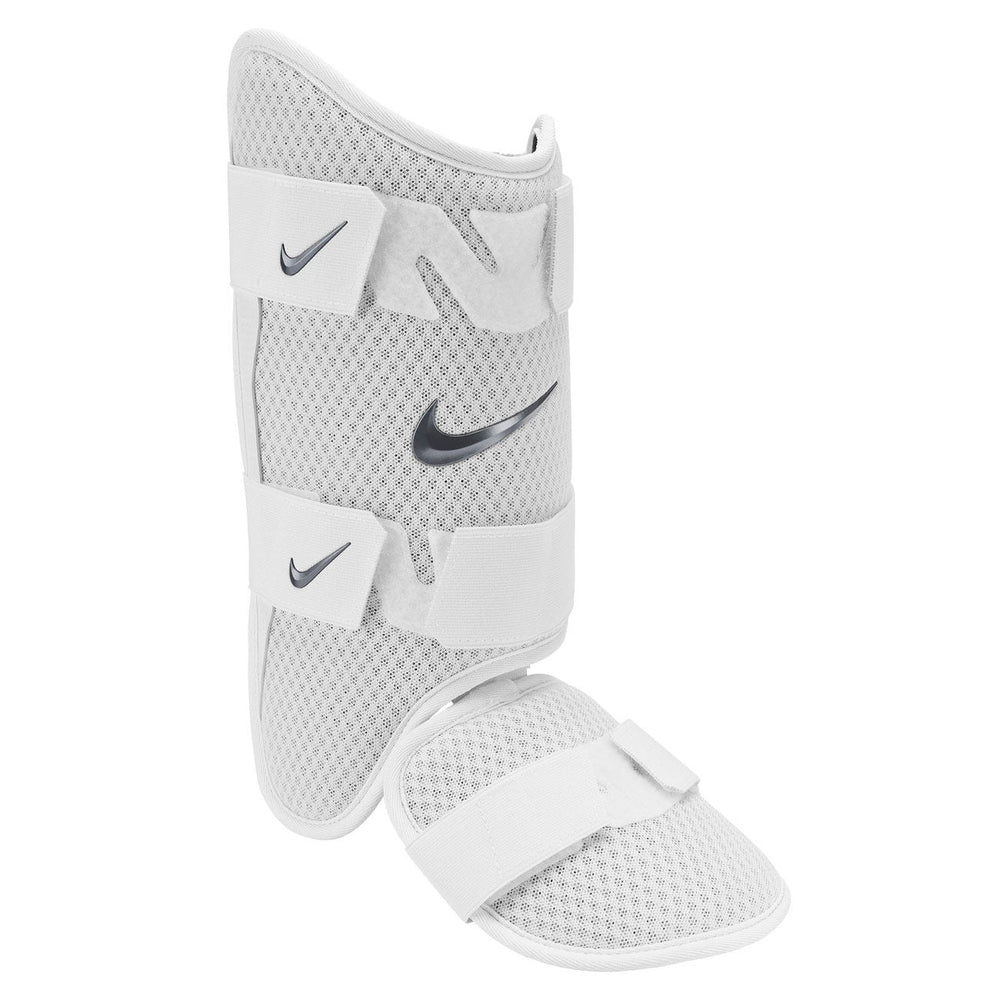 Espinillera Nike Diamond blanco bateador diestro