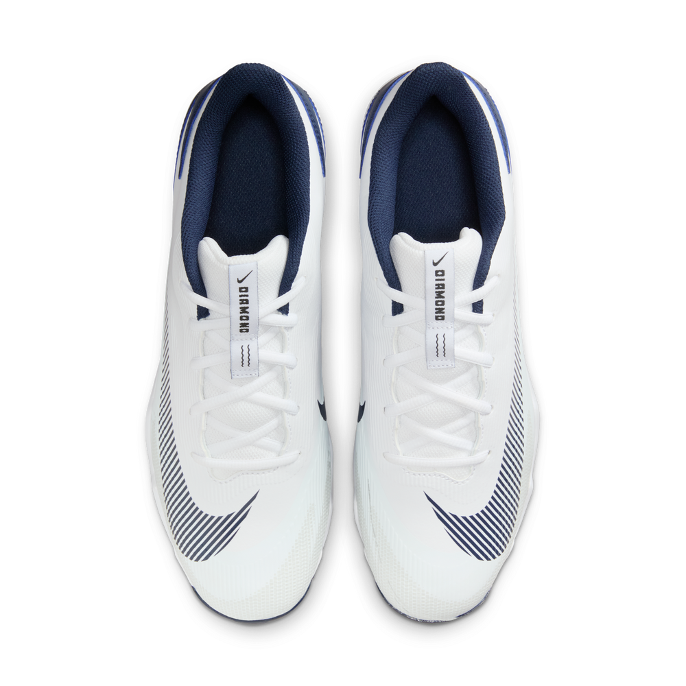 Spikes Beisbol Softbol Nike Diamond Clutch Plastico Blanco Marino