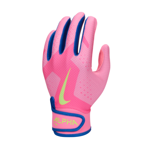 Guantes de Bateo Nike Alpha 2.0 T-Ball Infantil Rosa