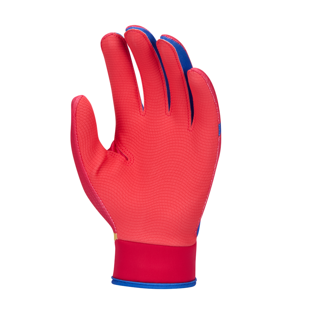 Guantes de Bateo Nike Alpha 2.0 T-Ball Infantil Rojo Amarillo - 2
