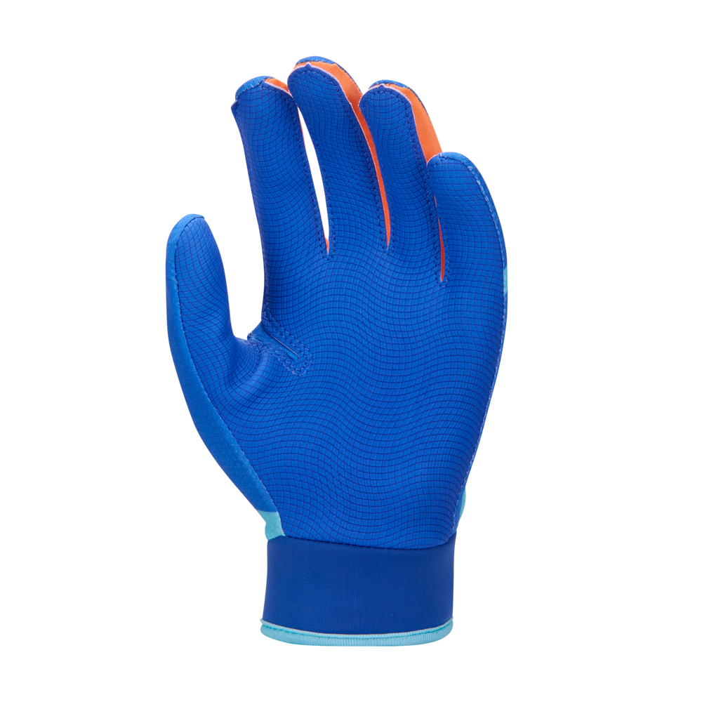 Guantes de Bateo Nike Alpha 2.0 T-Ball Infantil Azul Naranja - 2