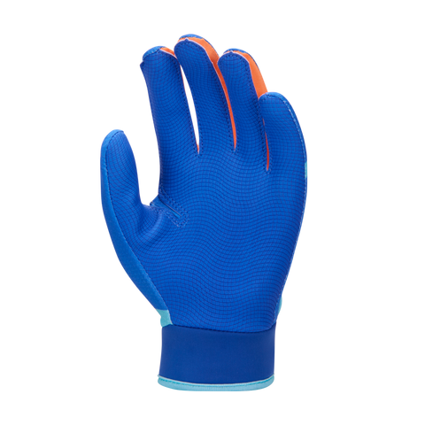 Guantes de Bateo Nike Alpha 2.0 T-Ball Infantil Azul Naranja - 2