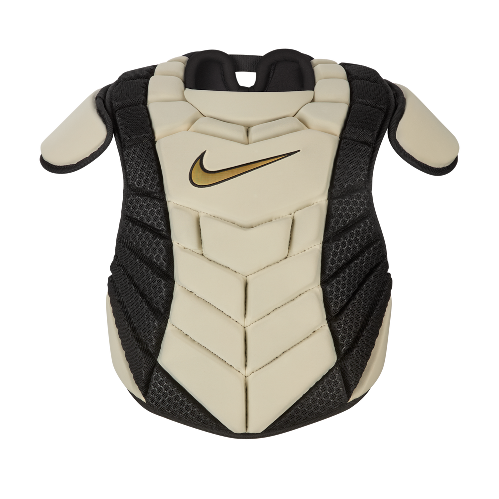 Peto Para Catcher Beisbol Nike Diamond Elite 17 in Dorado Vegas ADULTO