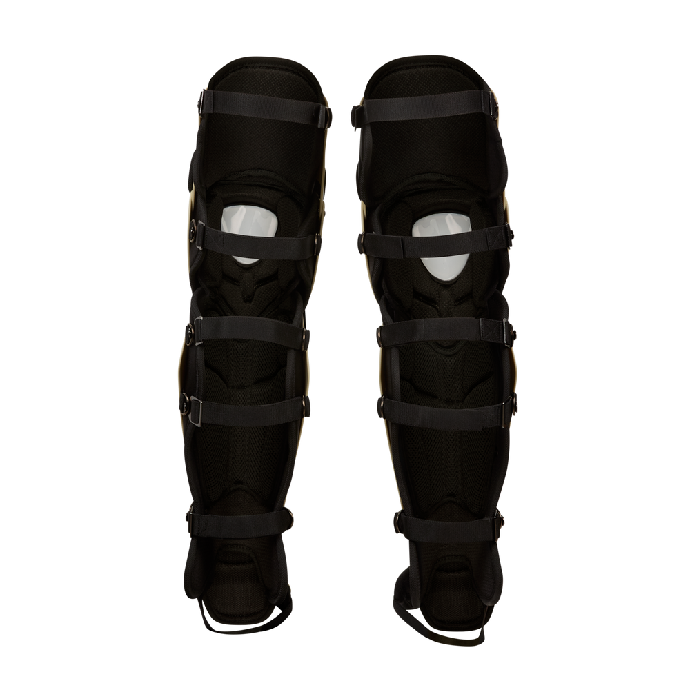 Espinilleras Para Catcher Beisbol Nike Diamond Elite 17 in Dorado Vegas ADULTO