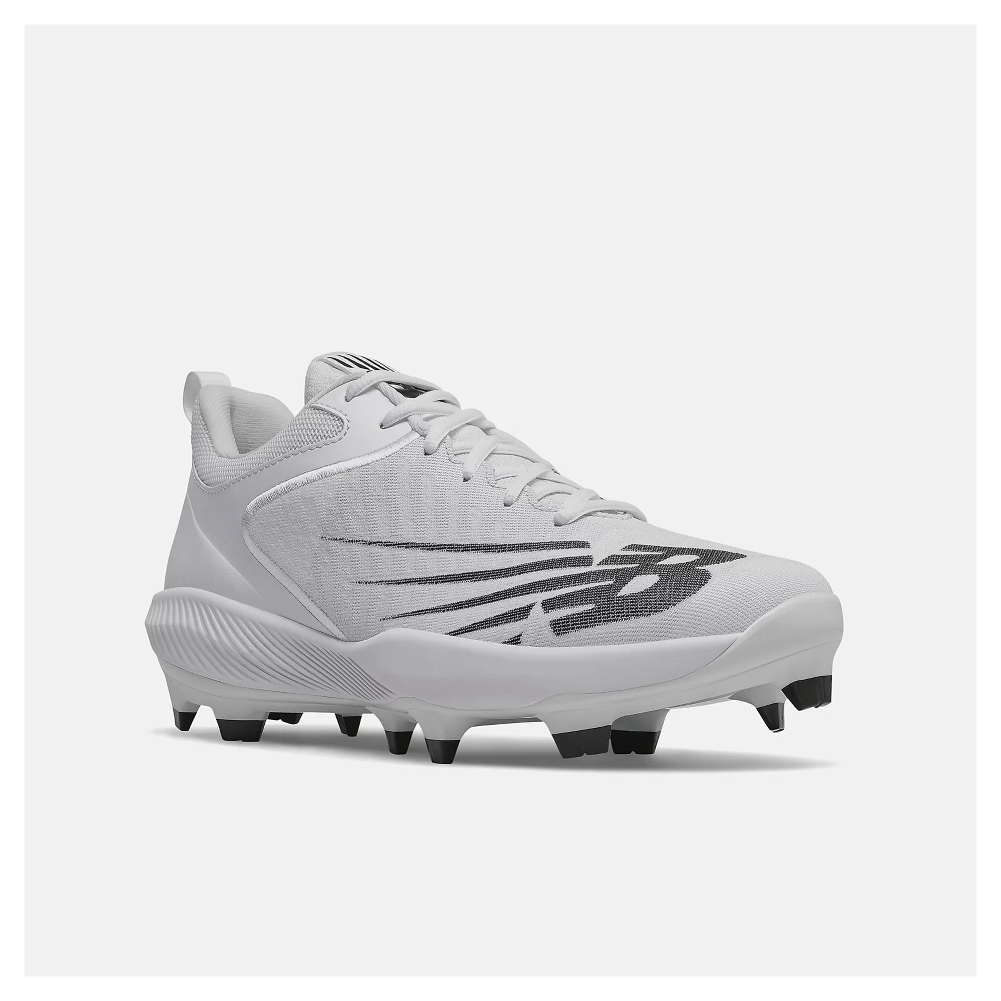 Spikes Beisbol Softbol New Balance PL4040W6 Blanco Negro Beisbolmania