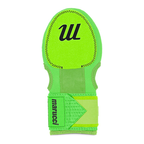 Protector de Mano Barridas Beisbol Softbol Marucci Verde Limon Adulto