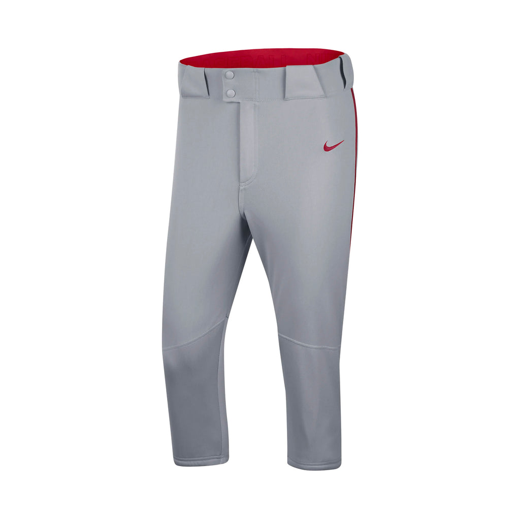 Pantalon Beisbol Nike Nike Vapor Select Gris Linea Roja
