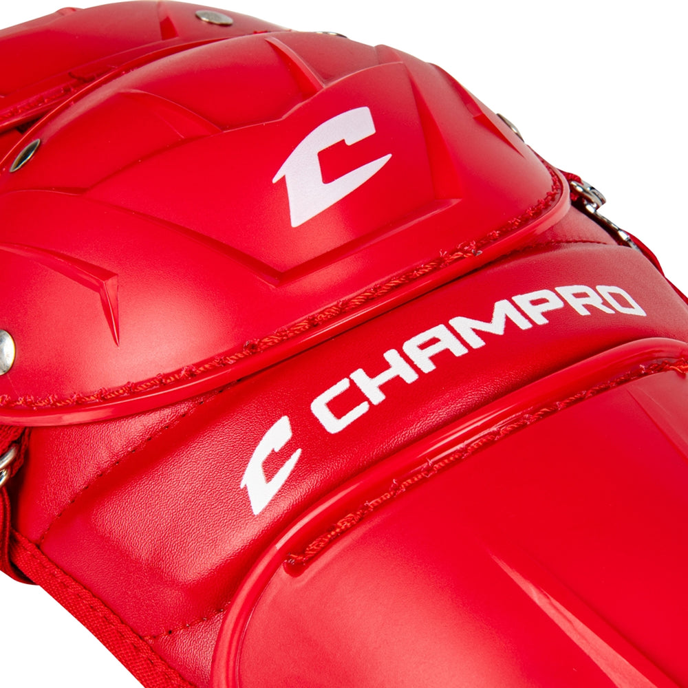 Par Espinilleras Catcher Champro Optimus MVP Adulto