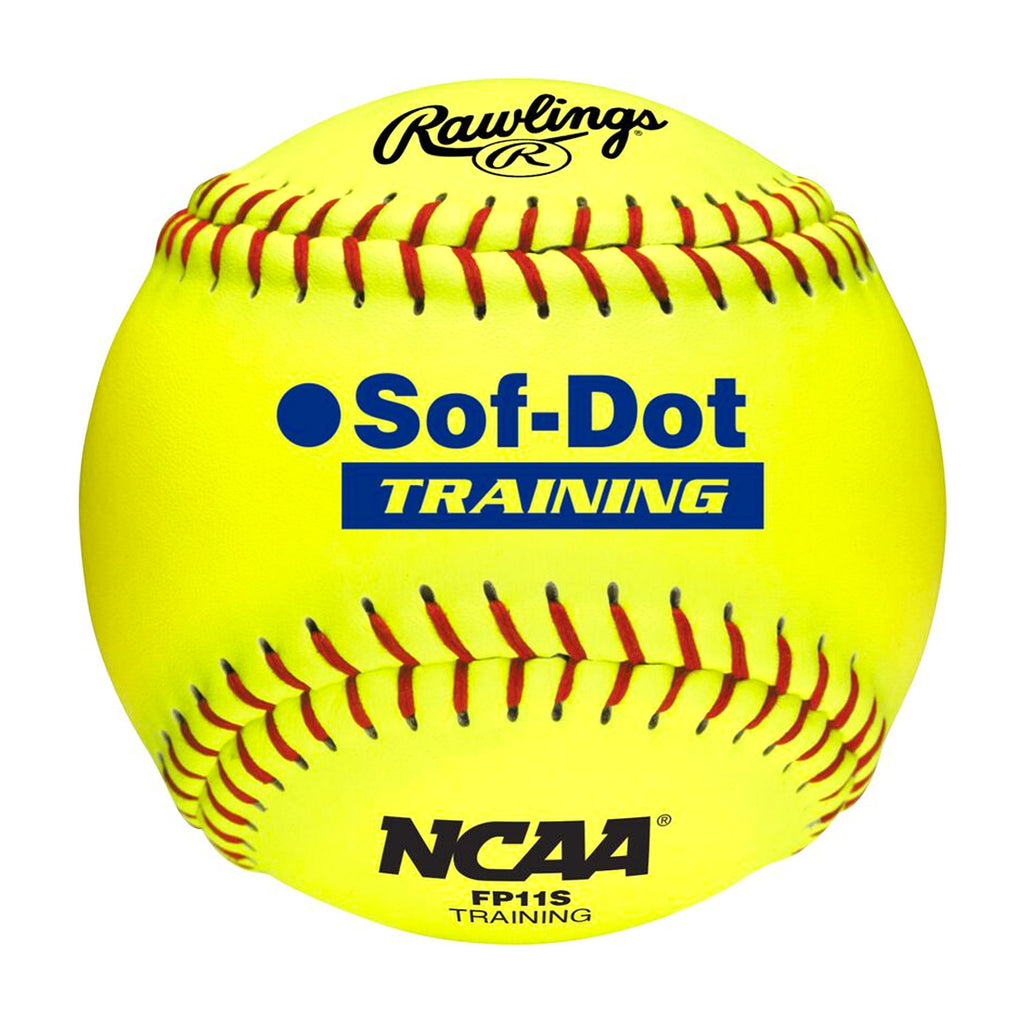 Pelota Softbol Fastpitch Entrenamiento Rawlings FP11S 11 in NCAA Poly Core