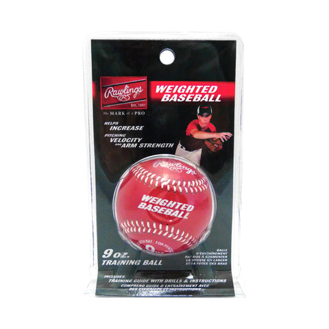Pelota de Peso Entrenamiento Beisbol Rawlings WEIGHTBB 9 oz
