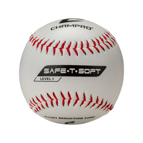 Pelotas Beisbol Champro Safe-T-Soft Nivel 1 Sintética CBB-61