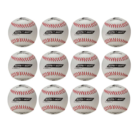 Pelotas Beisbol Champro Safe-T-Soft Nivel 1 Sintética CBB-61
