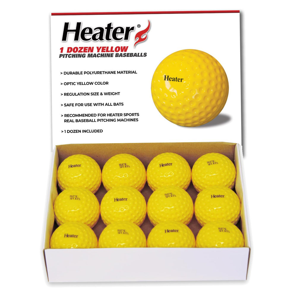 Pelotas Heater para Máquina de Pitcheo PMB29 – Paquete de 12