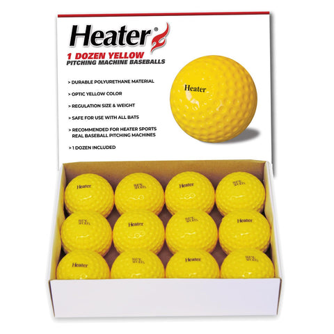 Pelotas Heater para Máquina de Pitcheo PMB29 – Paquete de 12