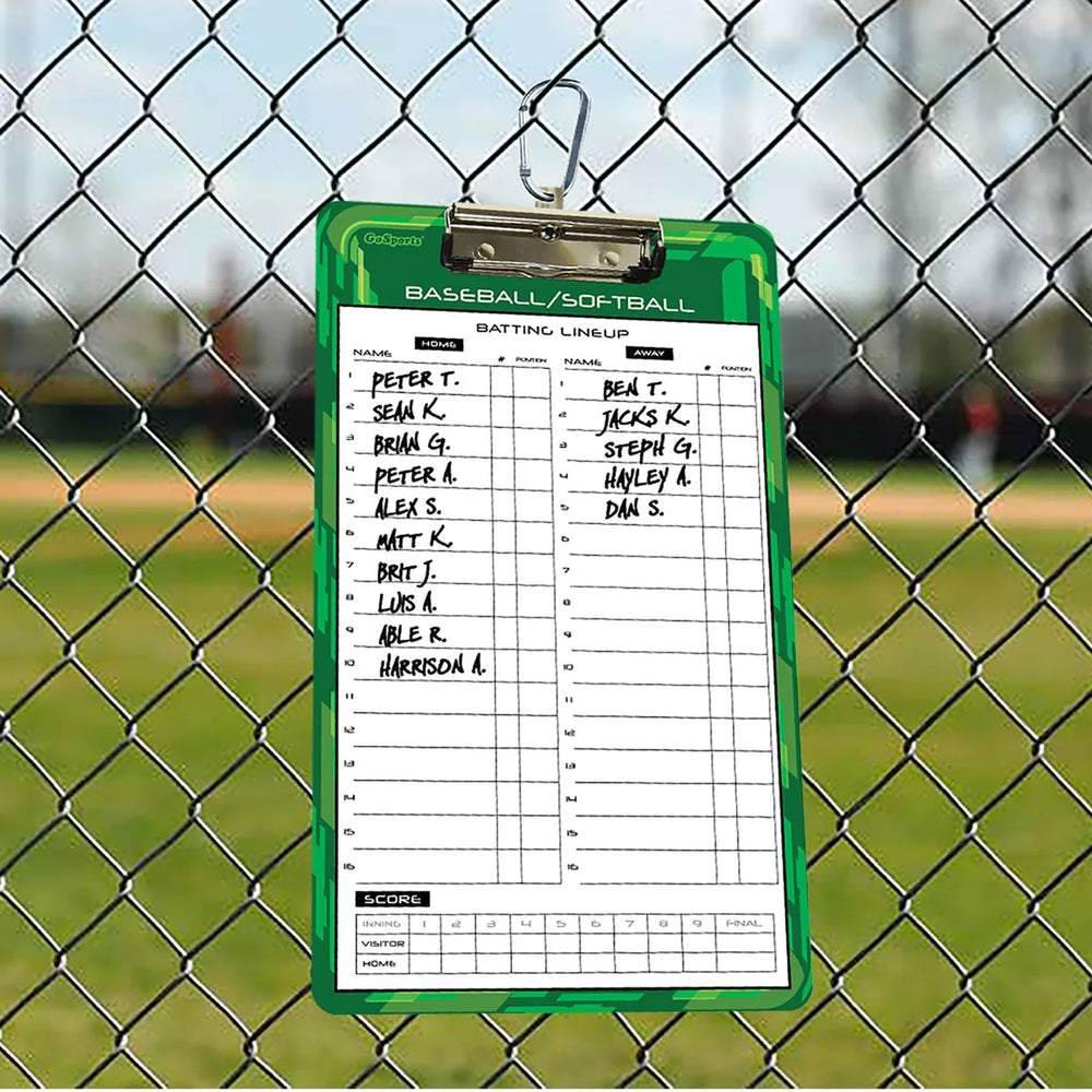 Pizarrón Acrílico Line Up Alineacion Beisbol Softbol GoSports