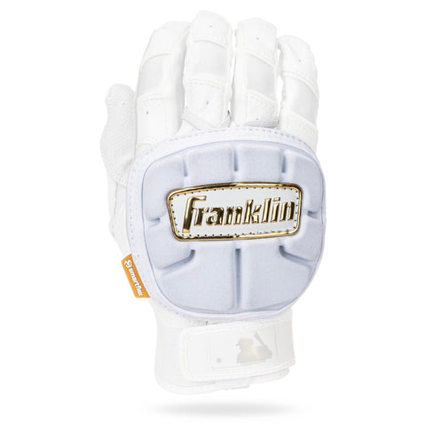 Protector Mano Beisbol Softbol PRT LT Protective Blanco Dorado ADULTO