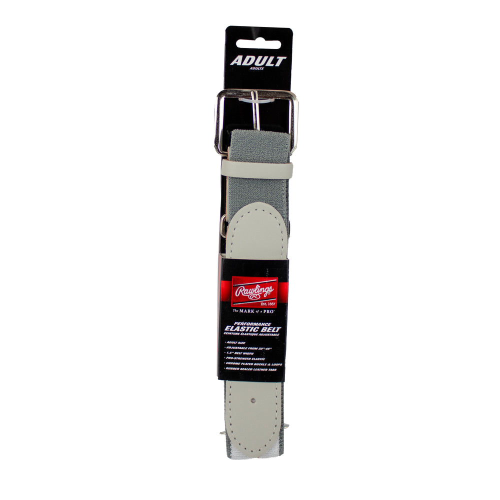 Cinturón Performance Rawlings Adulto Gris
