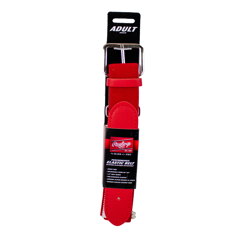 Cinturón Performance Rawlings Adulto Rojo