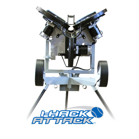 SOBREPEDIDO - Máquina de Pitcheo Profesional I-Hack Attack Beisbol | Alta Precisión con Pantalla Táctil