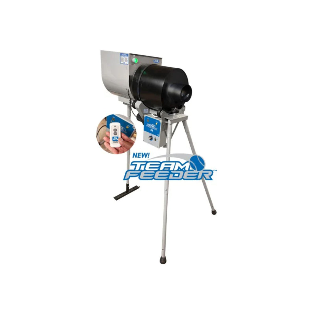 SOBREPEDIDO -Alimentador Automático Hack Attack JR para Béisbol (150 Pelotas) con Control Remoto – Compatible con Hack Attack JR