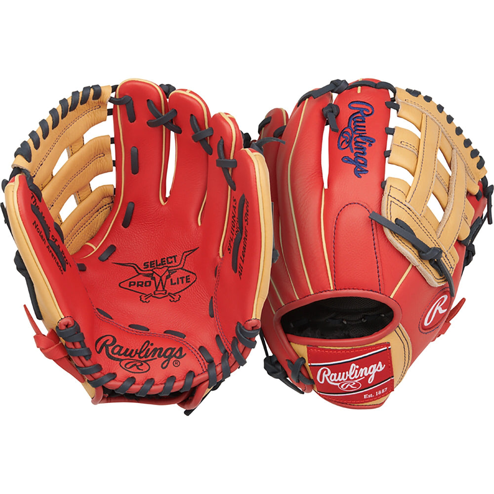 Guante Rawlings Select Pro Lite Nolan Arenado SPL110NAS 11 in - palma y dorso