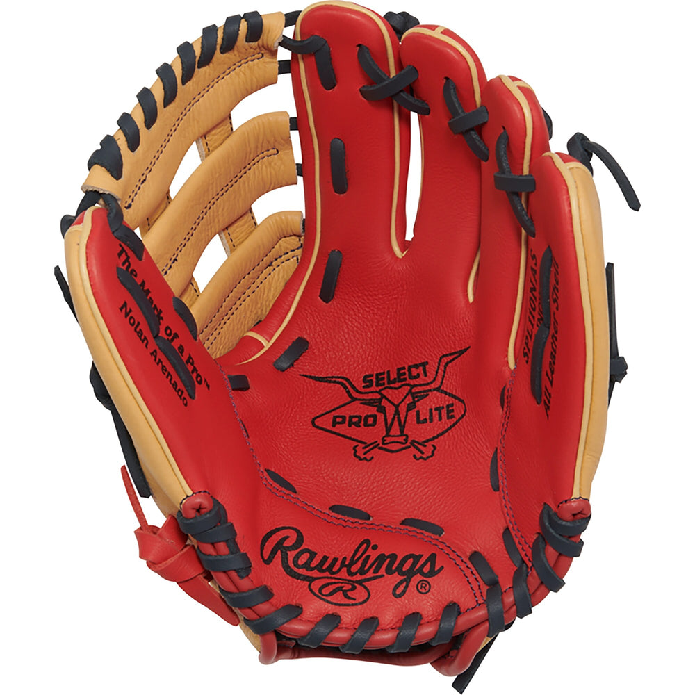 Guante Rawlings Select Pro Lite Nolan Arenado SPL110NAS 11 in - vista de palma