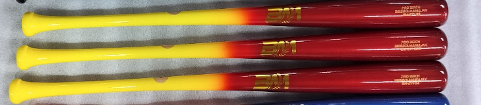 Bat Beisbol Beisbolmania BIRCH PRO BM271 AMARILLO ROJO