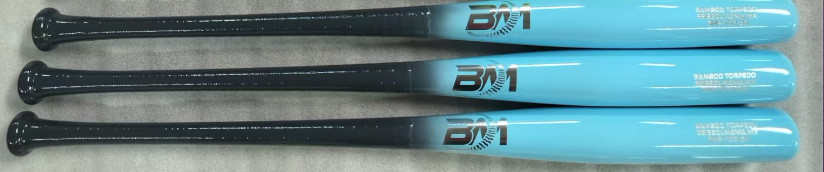 Bat Beisbol TORPEDO Reforzado Beisbolmania BAMBOO Plus BMTOR GRAFITO CELESTE