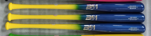 Bat Beisbol Beisbolmania MAPLE PRO BM243 AMARILLO AZUL