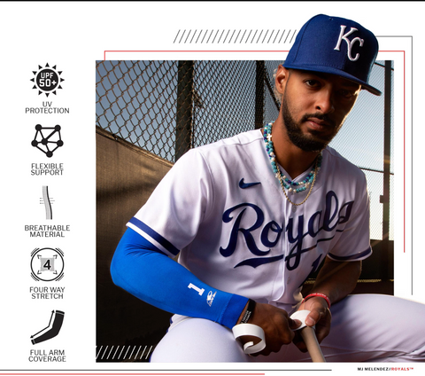 Manga Compresion Beisbol Softbol Lizard Skins Juvenil