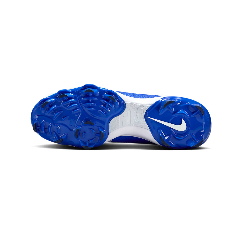 Spike Beisbol Softbol Nike Force Trout 9 Pro MCS Blanco Rey