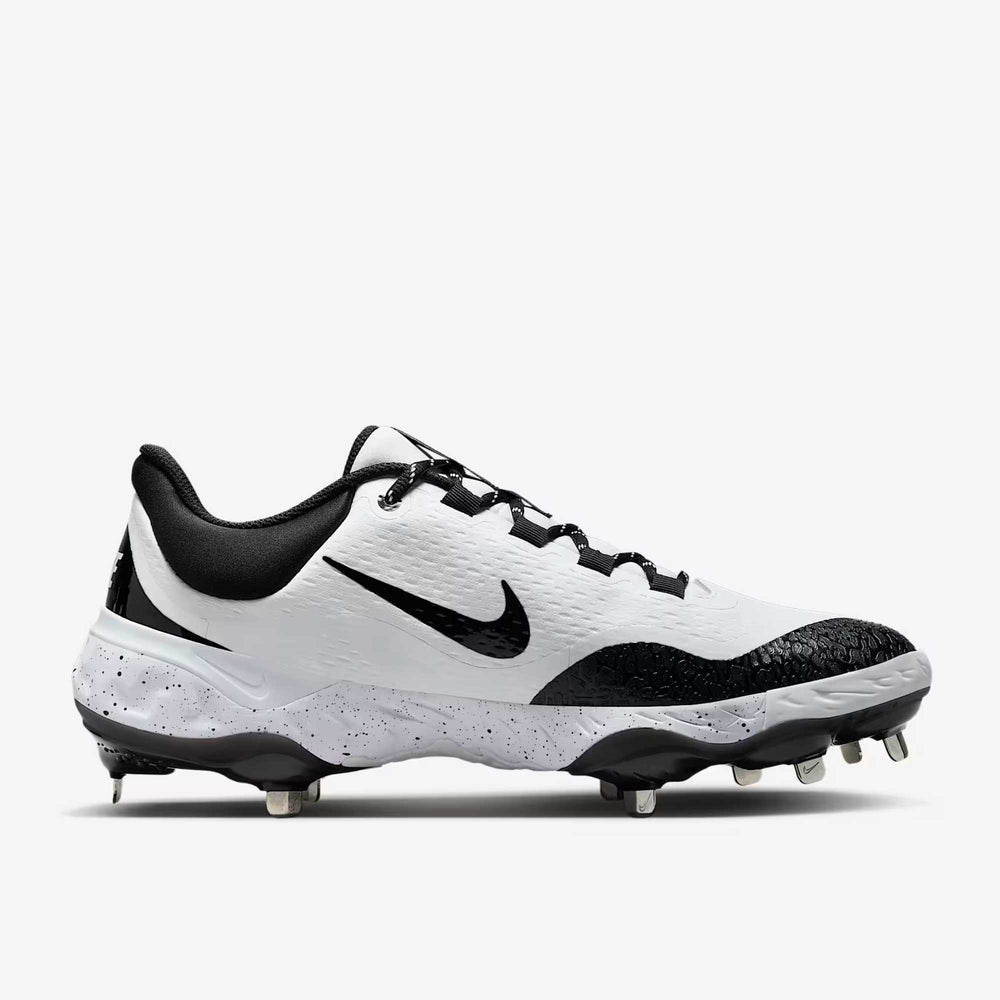 Spikes Beisbol Nike Alpha Huarache Elite 4 Low Blanco Negro 2.0