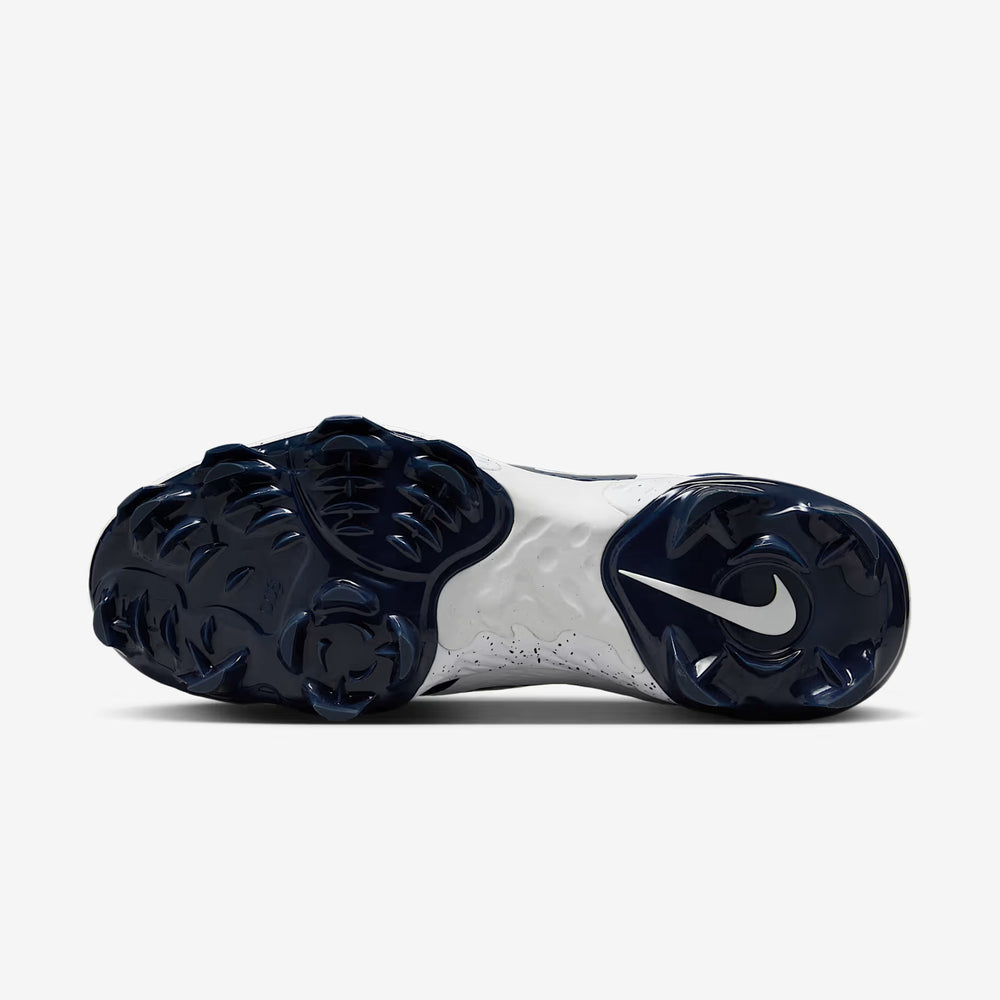 Spikes Beisbol Nike Alpha Huarache Elite 4 Low MCS Blanco Marino 2.0