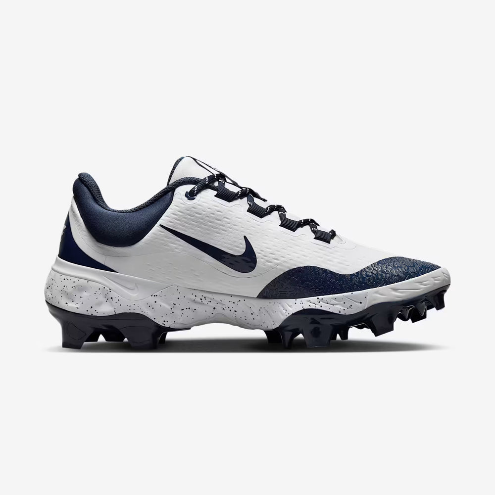 Spikes Beisbol Nike Alpha Huarache Elite 4 Low MCS Blanco Marino 2.0