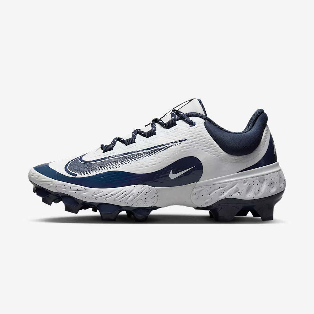 Spikes Beisbol Nike Alpha Huarache Elite 4 Low MCS Blanco Marino 2.0