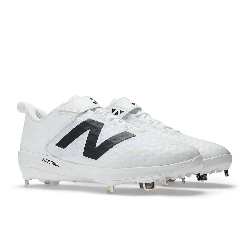 Spikes Beisbol New Balance FuelCell 4040V8 Metal Blanco Negro