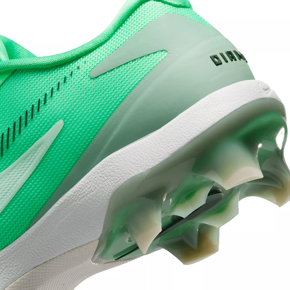 Spikes Beisbol Softbol Nike Diamond Standout MCS Plastico Menta
