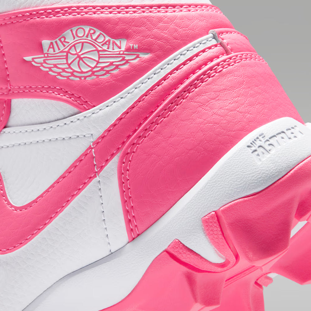 Spikes Beisbol Softbol Nike Jordan 1 Rosa Blanco Infantil