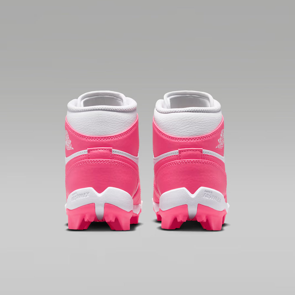Spikes Beisbol Softbol Nike Jordan 1 Rosa Blanco Infantil