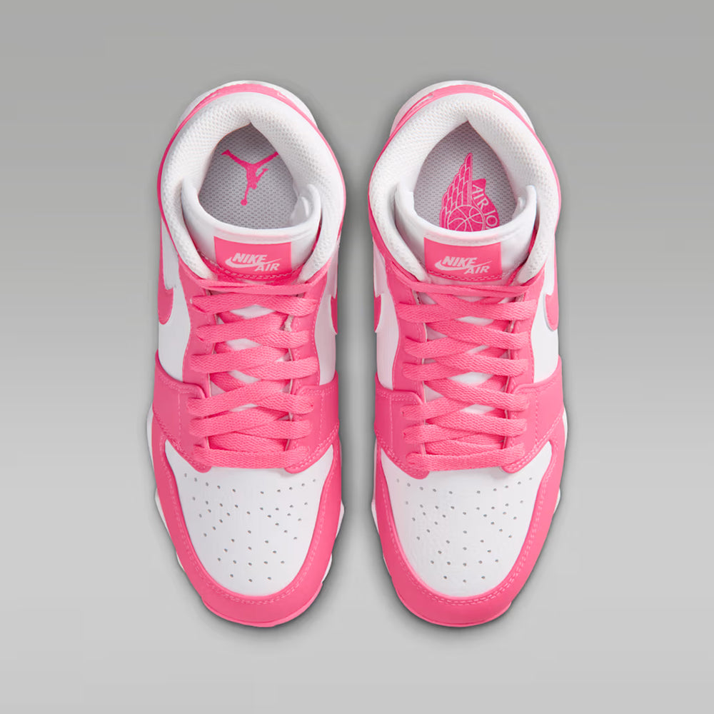 Spikes Beisbol Softbol Nike Jordan 1 Rosa Blanco Infantil