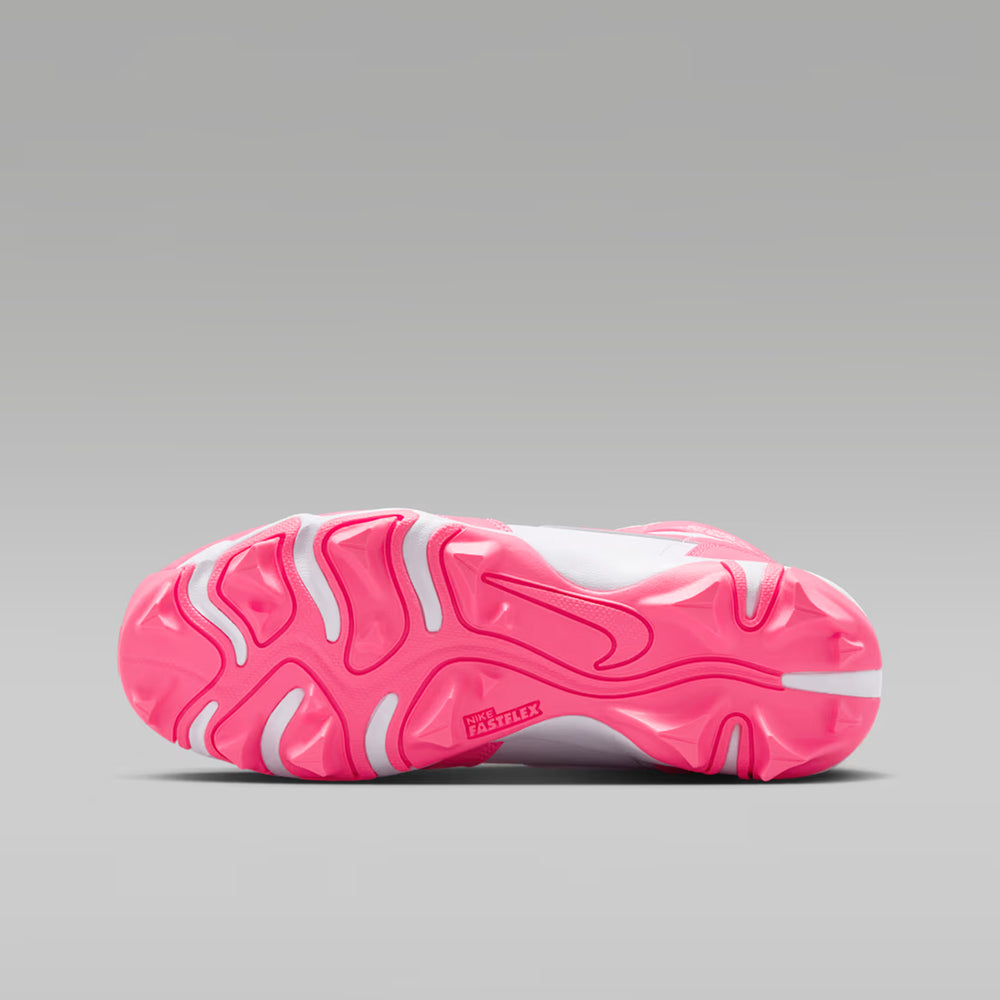 Spikes Beisbol Softbol Nike Jordan 1 Rosa Blanco Infantil
